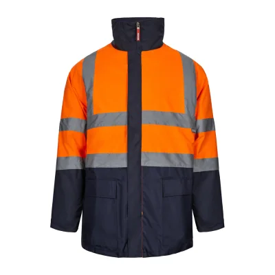 VL Juno Large – Parka 4 en 1 bicolore (180g/m²), en polyester (100%) avec finition PU