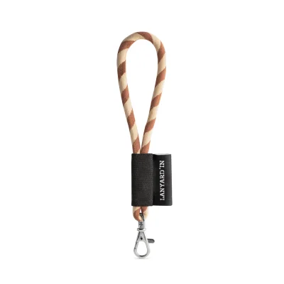 SET Lanyard TUBE Short (Ø 7 mm) avec mousqueton à doigt de 9 mm