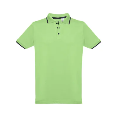THC Rome – Polo bicolore en coton pour hommes