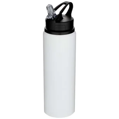 Bouteille d’eau Fitz de 800 ml en acier inoxydable recyclé à simple paroi
