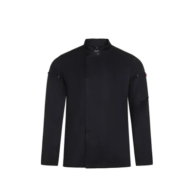 VL Agni – Veste de cuisine unisexe (190 g/m²) en coton (35 %) et polyester recyclé (65 %)
