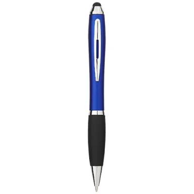 Stylo stylet coloré avec grip noir Nash (encre bleue)