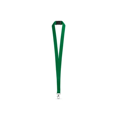 Leeds – Lanyard en polyester avec fermoir de sécurité