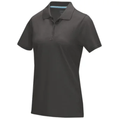 Polo Graphite bio manches courtes femme