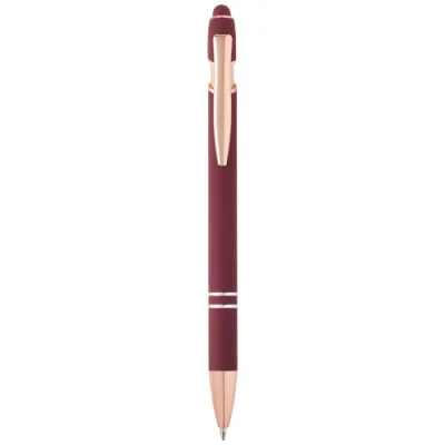 Stylo bille Nanna avec finition or rose (encre bleue)