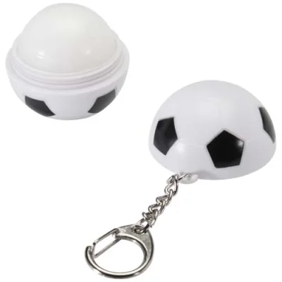 Baume à lèvres vanille en forme de ballon de football Rami avec FPS 15 et porte-clés