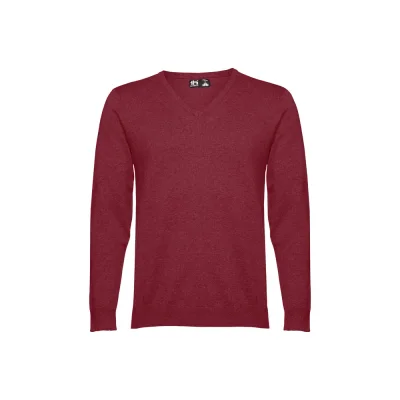 THC Milan – Pull col V pour homme en coton et polyamide