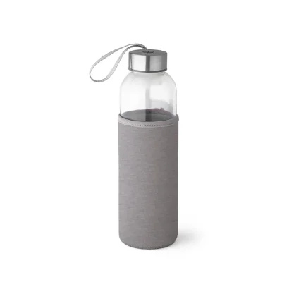 Raise – Bouteille de sport en verre et acier inoxydable 520 mL