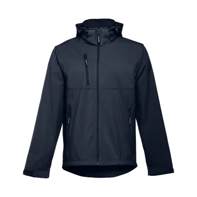 THC Zagreb – Veste softshell pour homme en polyester et élasthanne