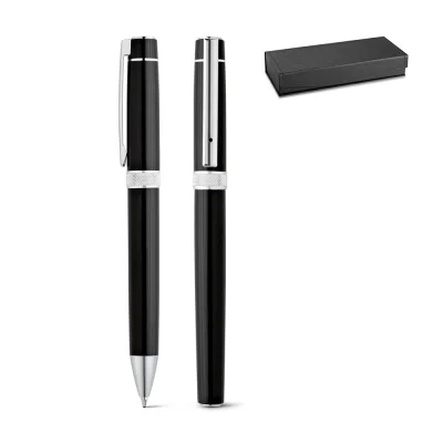 Douro – Set de roller et stylo en métal avec clip