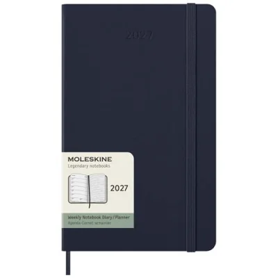 Agenda L hebdomadaire 12 mois Moleskine à couverture rigide