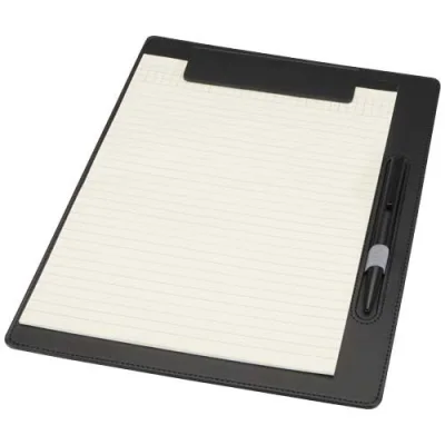 Porte-bloc Clast A4 avec fermeture magnétique et stylo bille recyclé RCS (encre noire)