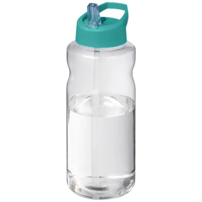 Bouteille de sport H2O Active® Big Base de 1 litre avec couvercle à bec verseur