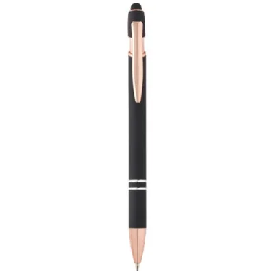 Stylo bille Nanna avec finition or rose (encre bleue)