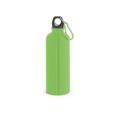 Kelce – Bouteille en acier inoxydable à simple paroi avec mousqueton 550 ml