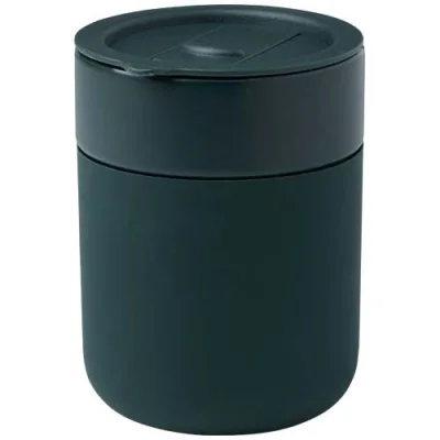 Gobelet en céramique Java de 330 ml avec revêtement en silicone et couvercle en plastique