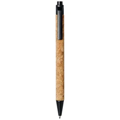 Stylo bille Midar en liège et paille de blé (encre noire)