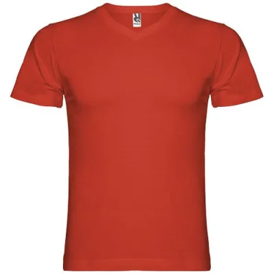 T-shirt de 155 g/m² Samoyedo à col en V et manches courtes pour homme