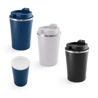 Phelps Ceramic – Gobelet de voyage en acier inoxydable avec intérieur en céramique 470 ml