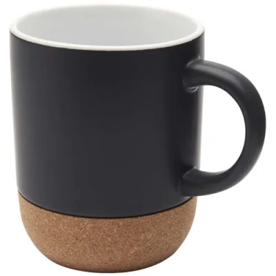 Mug Billie en céramique de 300 ml avec détails en liège et finition matte