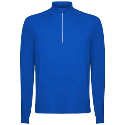 Sweatshirt de 200 g/m² Estambul à manches longues et col demi-zip pour homme