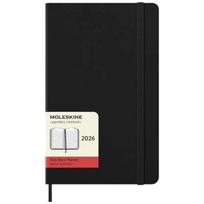 Agenda L quotidien 12 mois Moleskine à couverture rigide