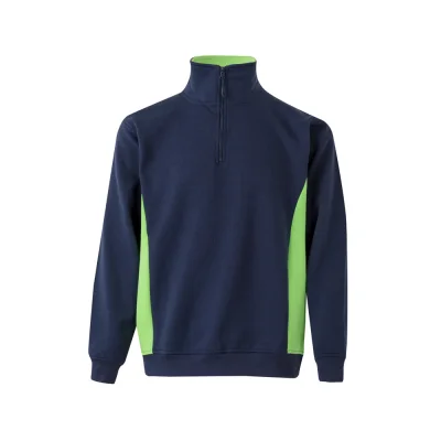 VL Svarog – Sweat bicolore en éponge (260g/m²), en polyester (65%) et coton (35%)