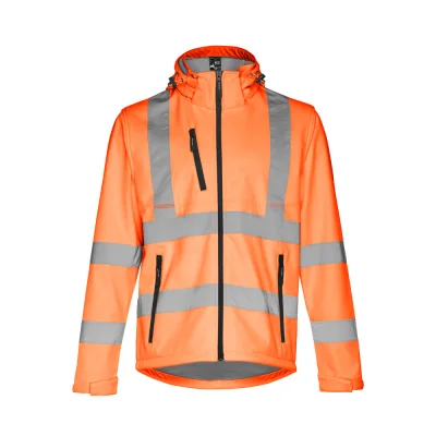 THC Zagreb Work – Veste softshell haute visibilité (unisexe)