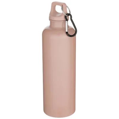 Bouteille d’eau Oregon de 750 ml en plastique recyclé uni certifié RCS avec mousqueton