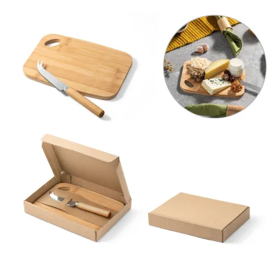 Cappero – Planche et couteaux à fromage