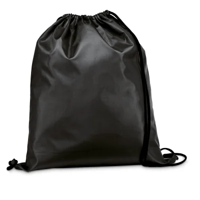 Carnaby – Sac à dos 210D avec cordons de serrage noirs