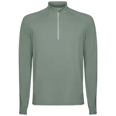 Sweatshirt de 200 g/m² Estambul à manches longues et col demi-zip pour homme
