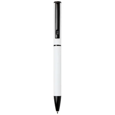 Stylo à bille à ressort en aluminium recyclé Verton avec capuchon (encre bleue)
