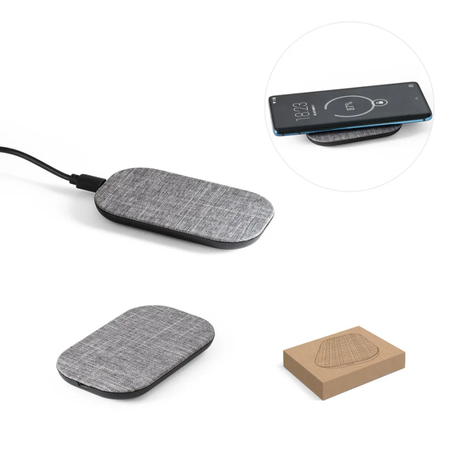 Renewal Charger – Chargeur sans fil rapide 10W en PET recyclé (100 % rPET)