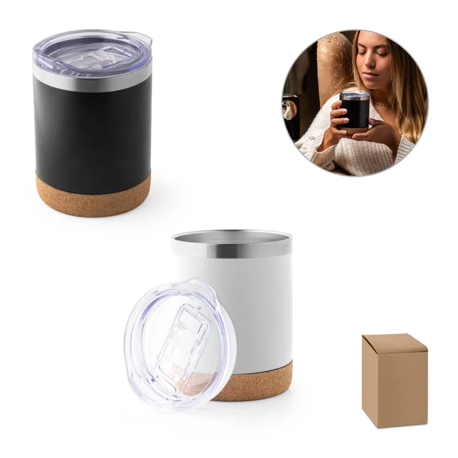 Solberg Tumbler – Tasse de voyage 400mL en acier inox