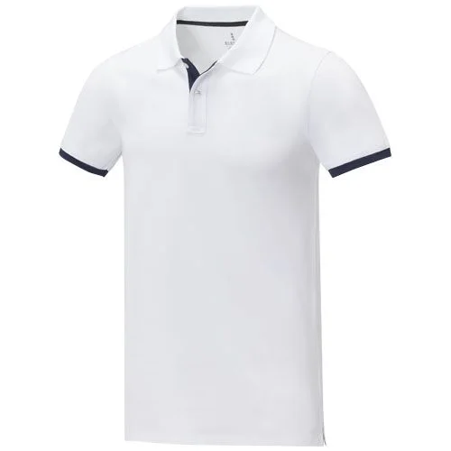 Polo de 200 g/m² Morgan manches courtes deux tons homme