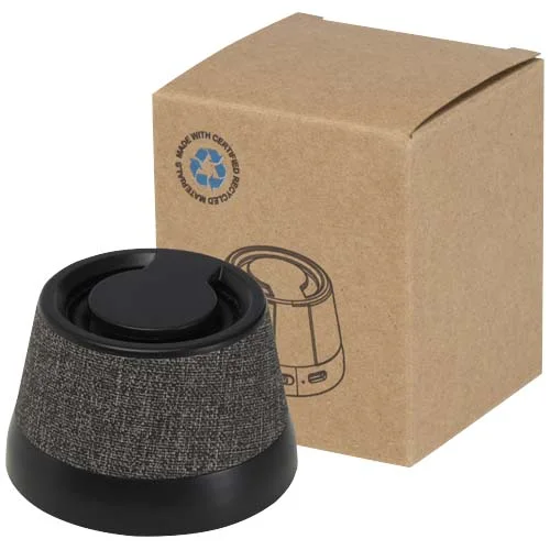 Haut-parleur Horna sans fil magnétique en plastique recyclé de 3 W