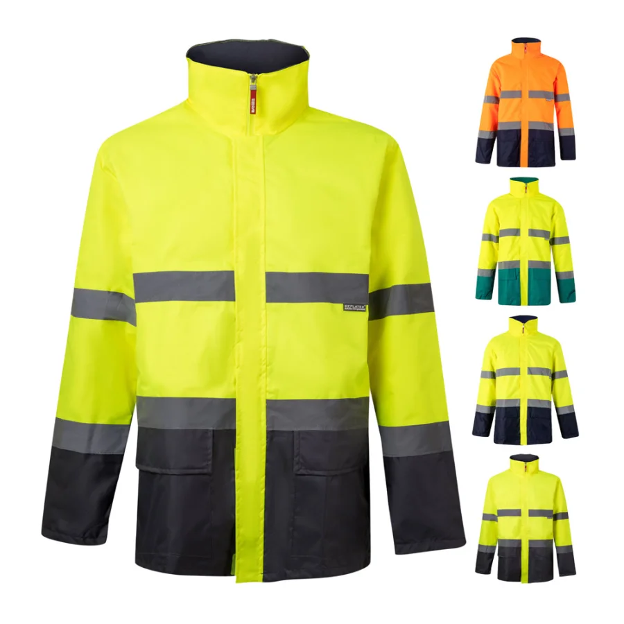 VL Themis Large – Parka bicolore (190g/m²), en polyester (100%), avec finition PU