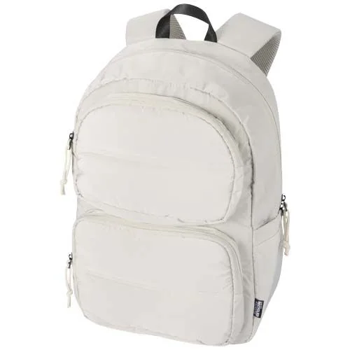 Sac à dos pour ordinateur portable Puffer de 15,6" recyclé et certifié GRS, de15 L