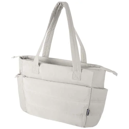 Sac shopping Puffer pour ordinateur portable 15,6" certifié GRS et recyclé de 18 L