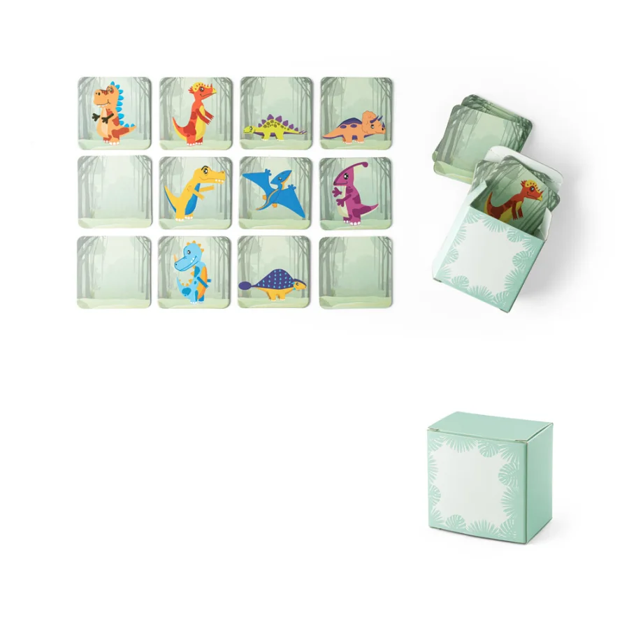 Triceratops – Jeu de mémoire avec 20 pièces