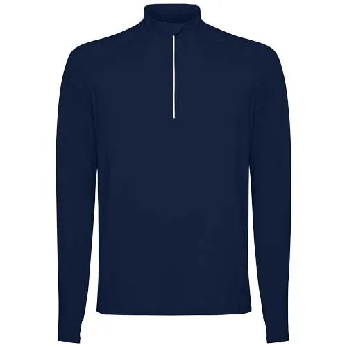 Sweatshirt de 200 g/m² Estambul à manches longues et col demi-zip pour homme