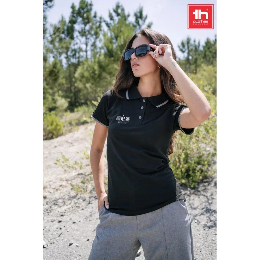 THC Rome Women – Polo slim fit pour femme