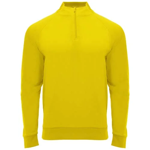 Sweatshirt de 200 g/m² Epiro à manches longues unisexe avec fermeture demi-zip