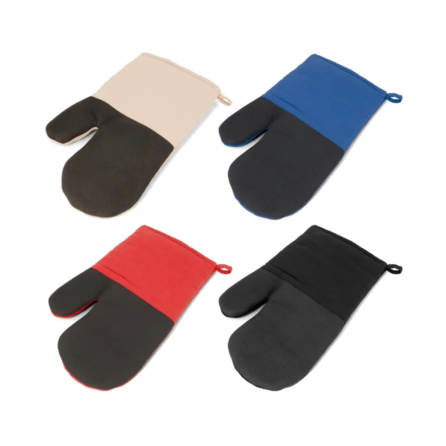 Lawson – Gant de cuisine 100 % coton avec silicone sur un côté