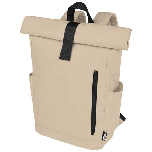 Sac à dos Byron de 18 L en RPET GRS 15,6" avec dessus enroulable