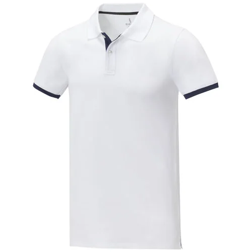 Polo de 200 g/m² Morgan manches courtes deux tons homme
