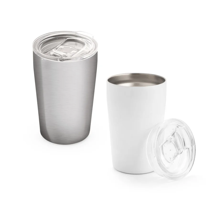 Slider – Verre de voyage pour sublimation 380mL en acier inox