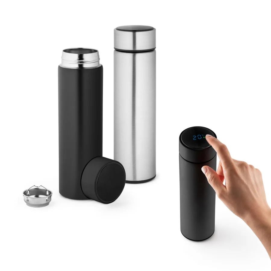 Rossi – Tasse de voyage 470mL en acier inox