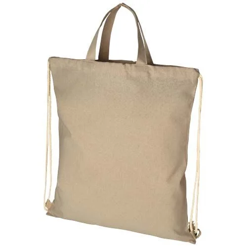Sac à dos recyclé 210 g/m² Pheebs avec cordon de serrage 6L